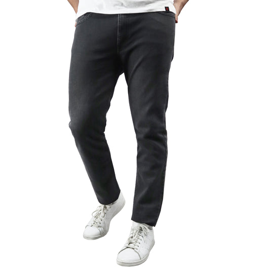 Black Denim Pants 0358 BLACK