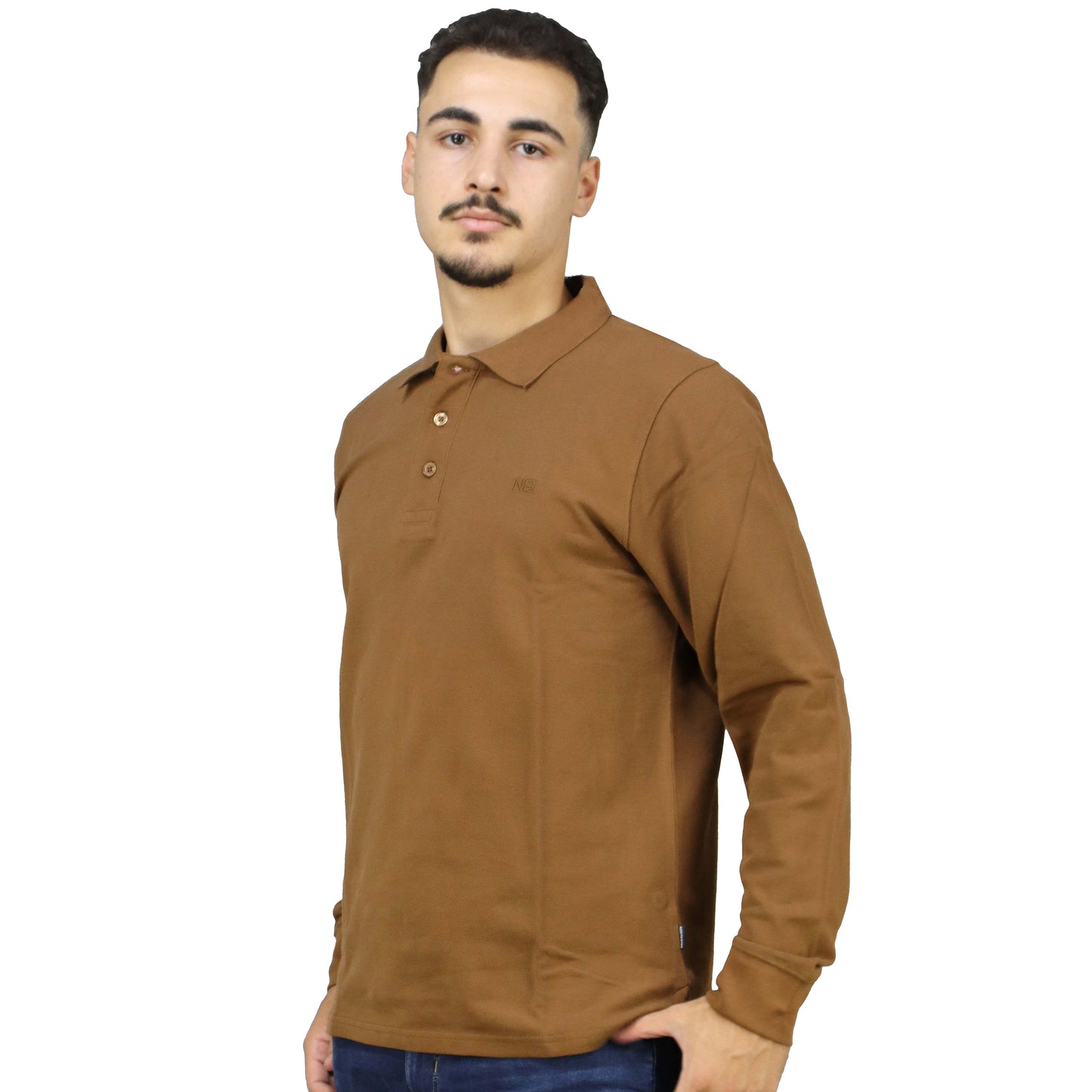 Cotton Pique Polo Shirt 601KN11 NORTH STAR