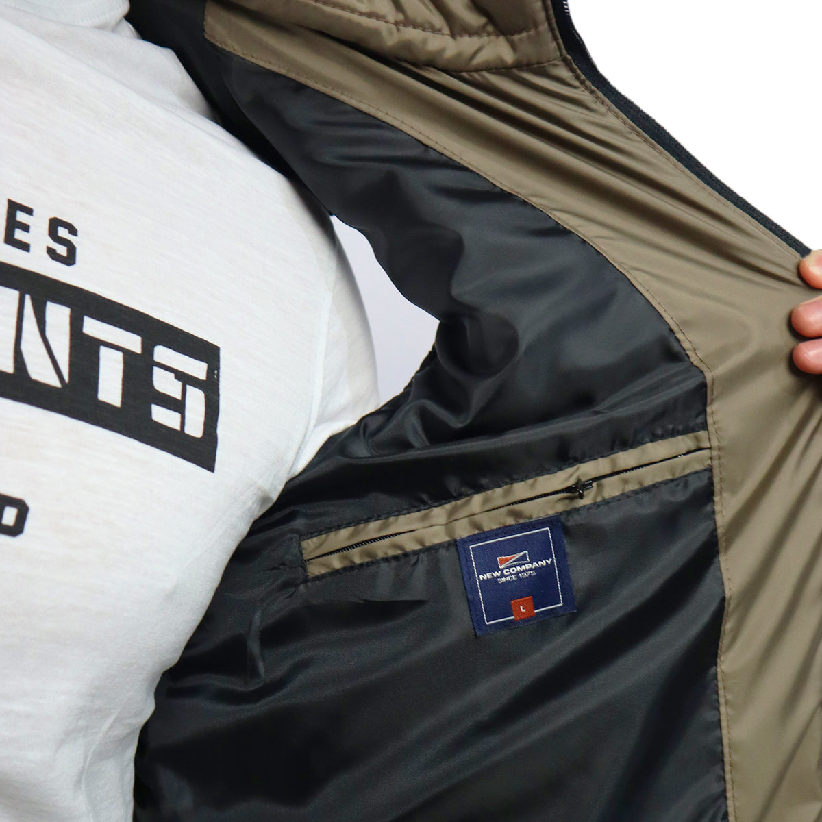 Sleeveless Jacket 2033 NEW COMPANY Beige