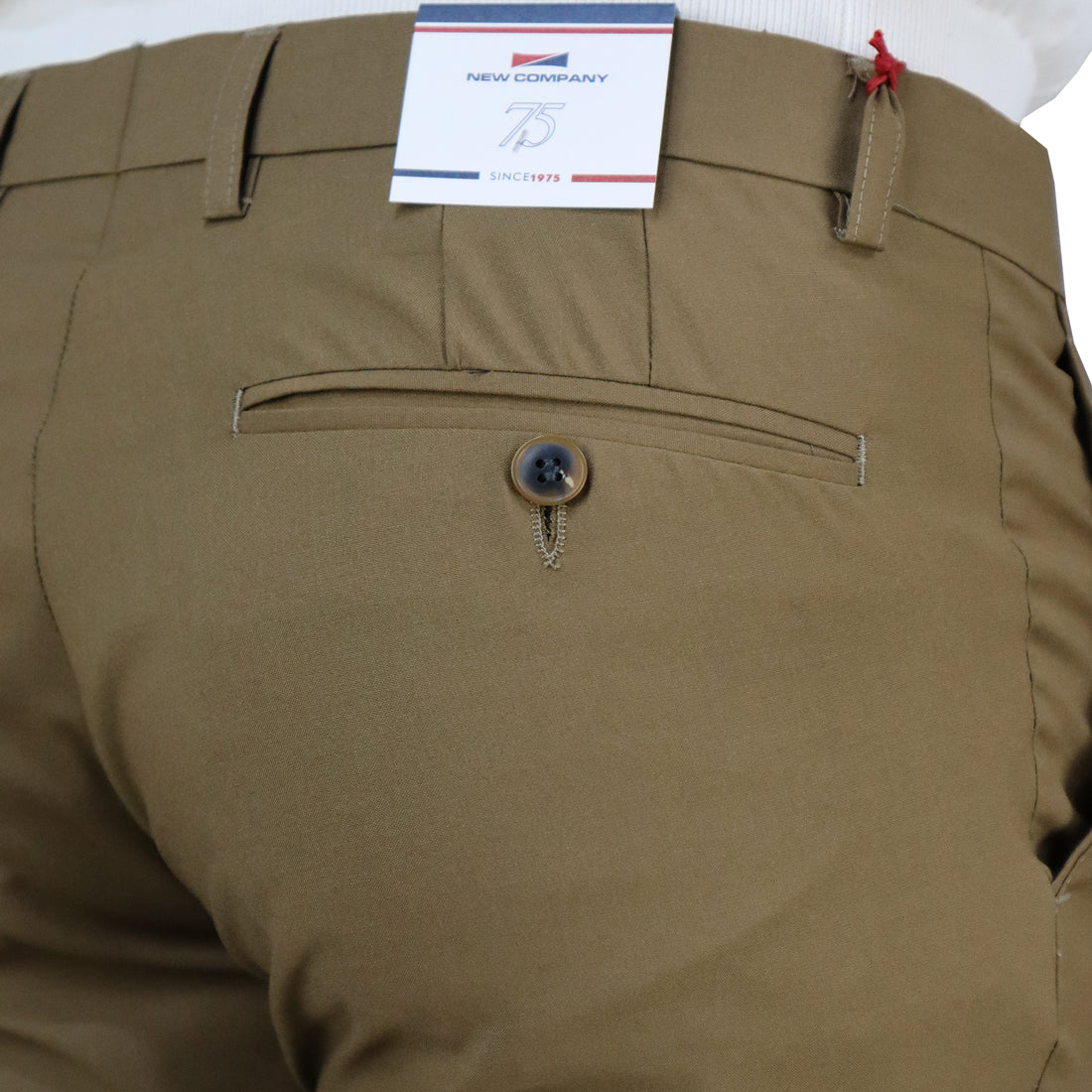 Men's Formal Pants Tabac 0202 NEW COMPANY Tabac