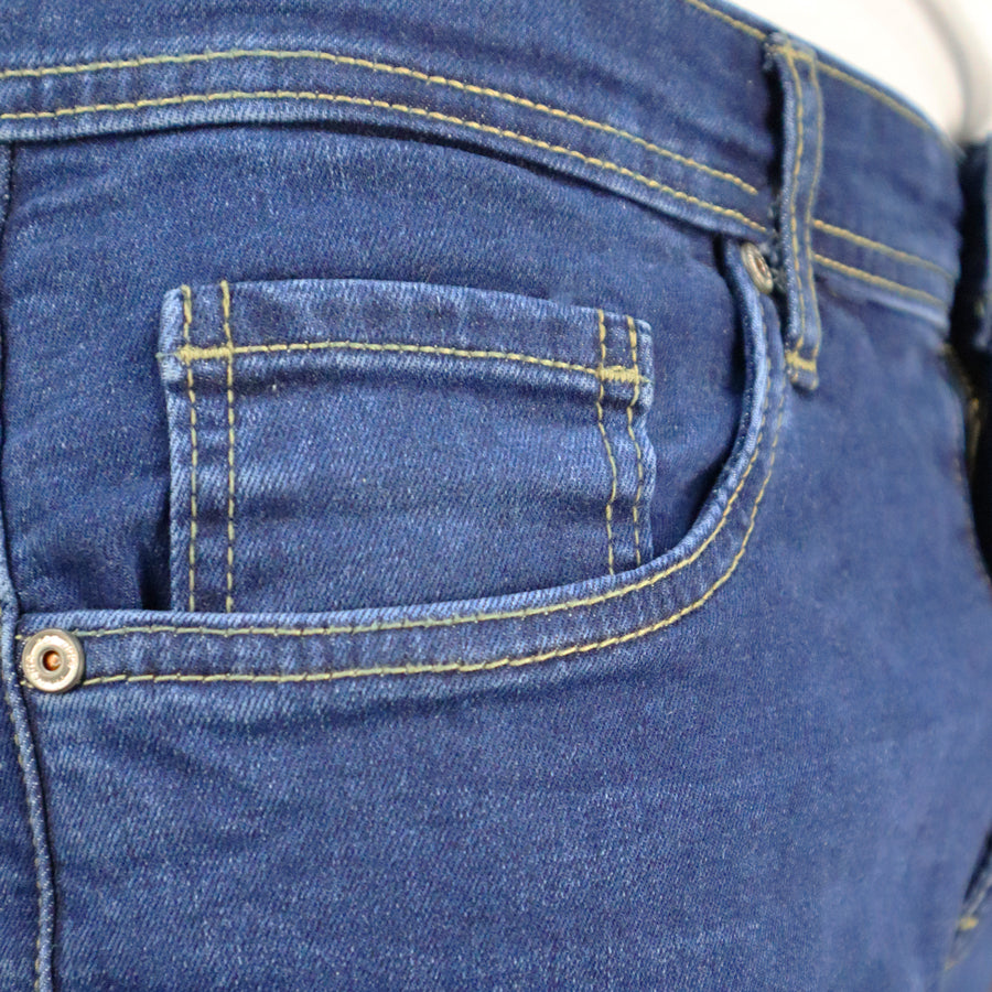 Blue Elastic Men's Jeans 14-200243 Felix MARCUS 2160 STONE WASHED