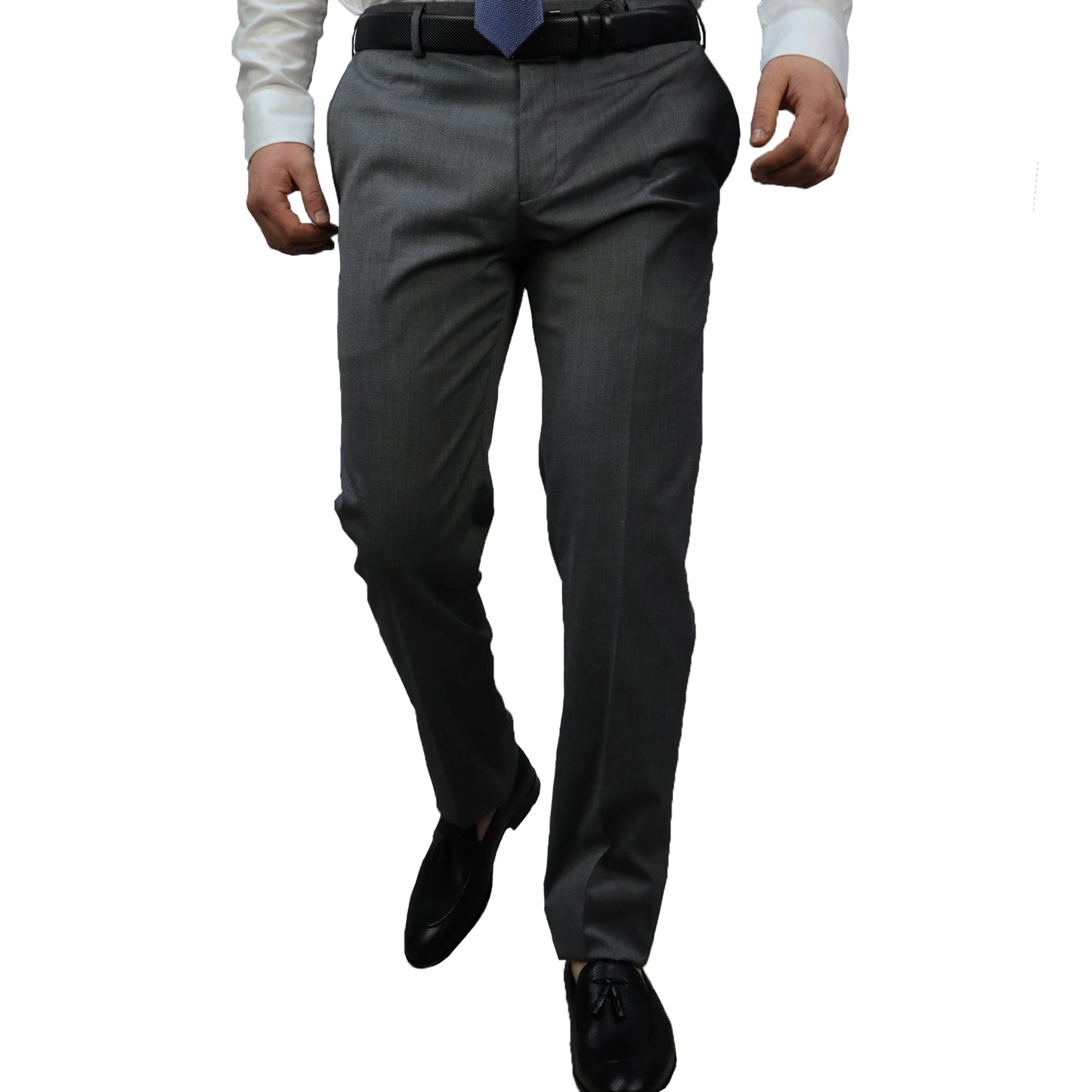 Men's Suit Grey (Tery/Rayon/Spandex) Semi-Slim Fit 502627 1-GREY