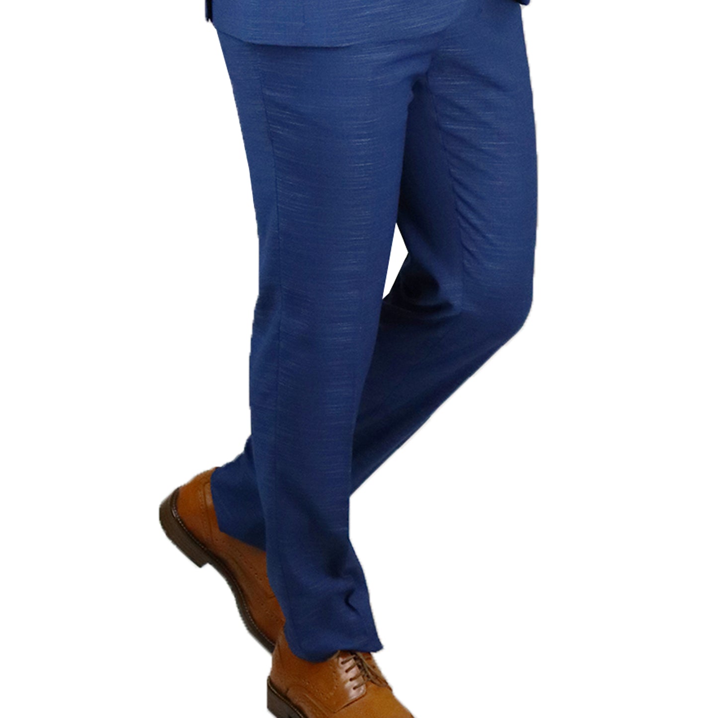 Men's Suit Blue Trevira (Trev./Wool/Visc./Spandex) Semi-Slim Fit S24LU1591200 SUIT 91200