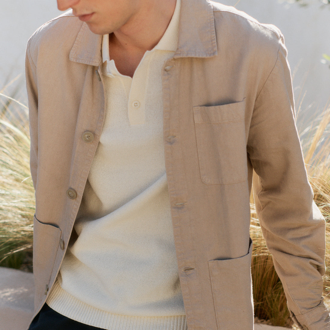 Linen Mix Jacket 20505353 CFNorris CASUAL FRIDAY