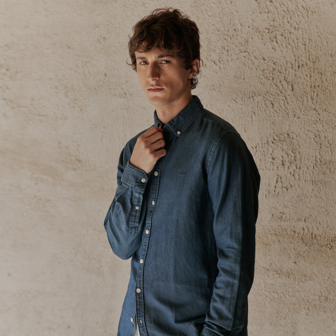 Linen Mix Shirt 20505384 CFHamilton CASUAL FRIDAY