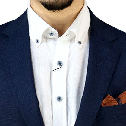 Blazer Jacket Unlined - Semi Slim Fit 602626 Padovat ORION 10 Navy