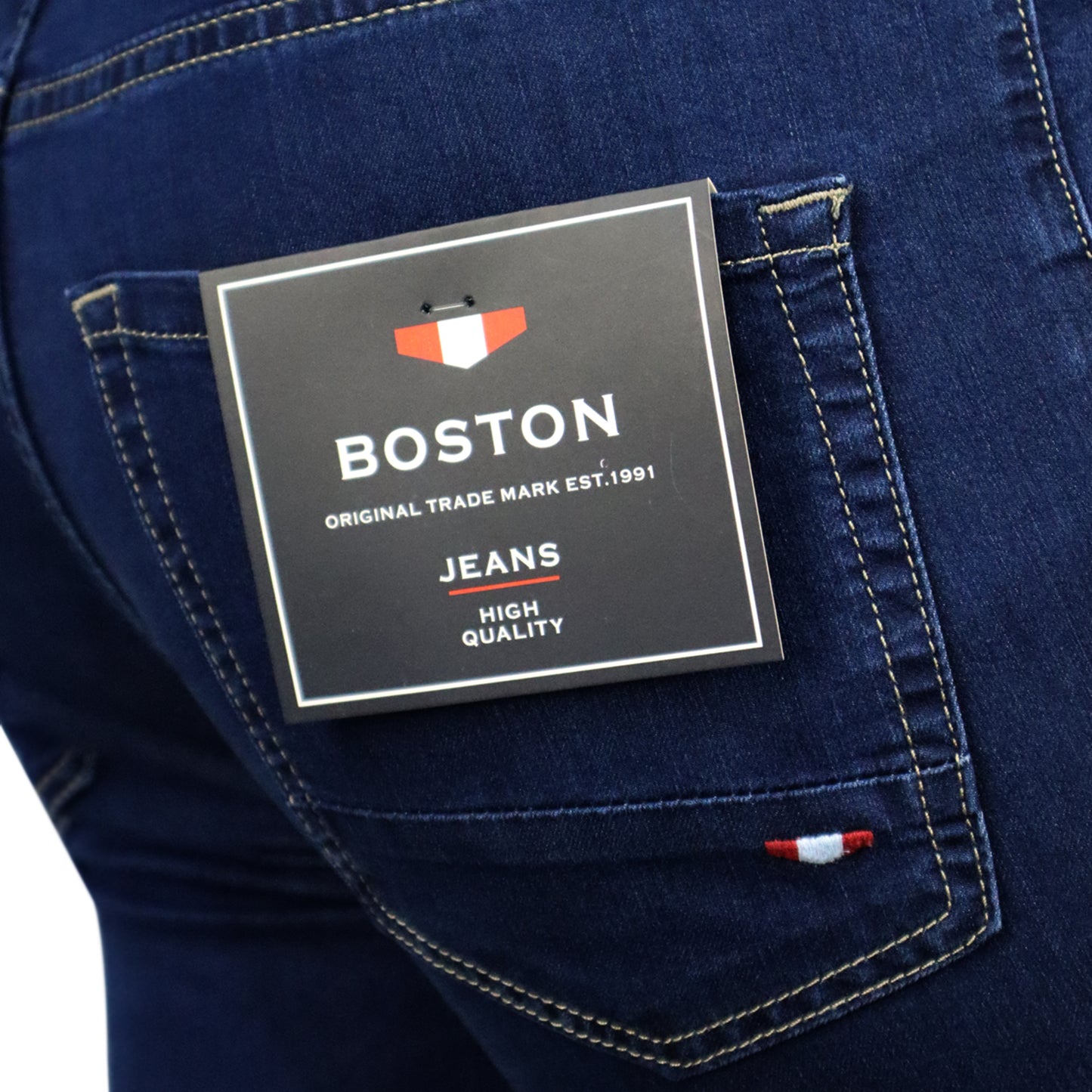 Denim Pants Lightweight Modern Fit 106-66-03 BOSTON Blue Denim S/W SS25