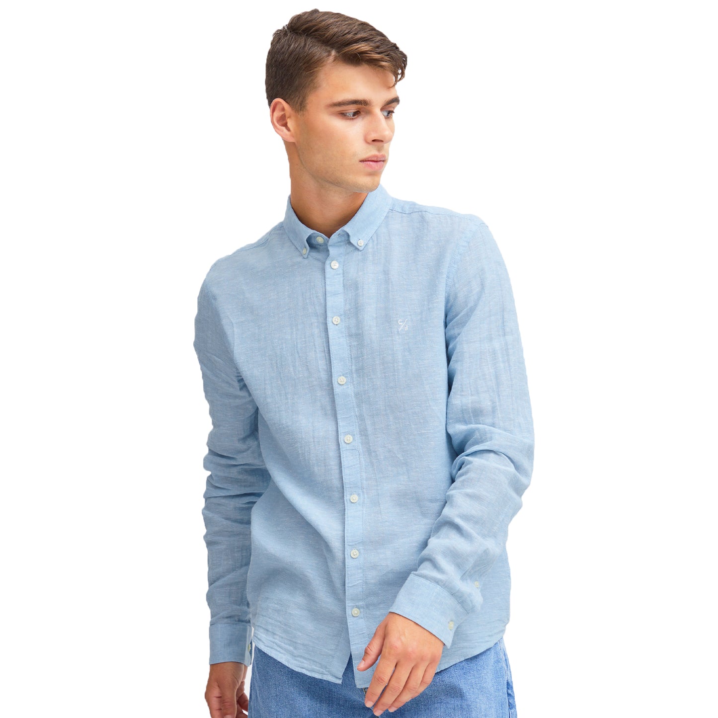 Linen Mix Shirt 20504577 CFAnton CASUAL FRIDAY