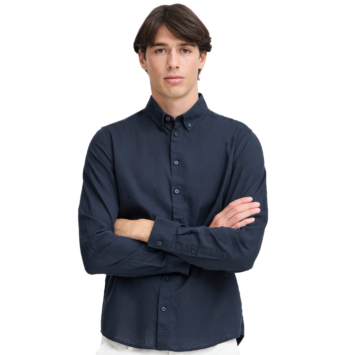 Linen Mix Shirt 20504577 CFAnton CASUAL FRIDAY