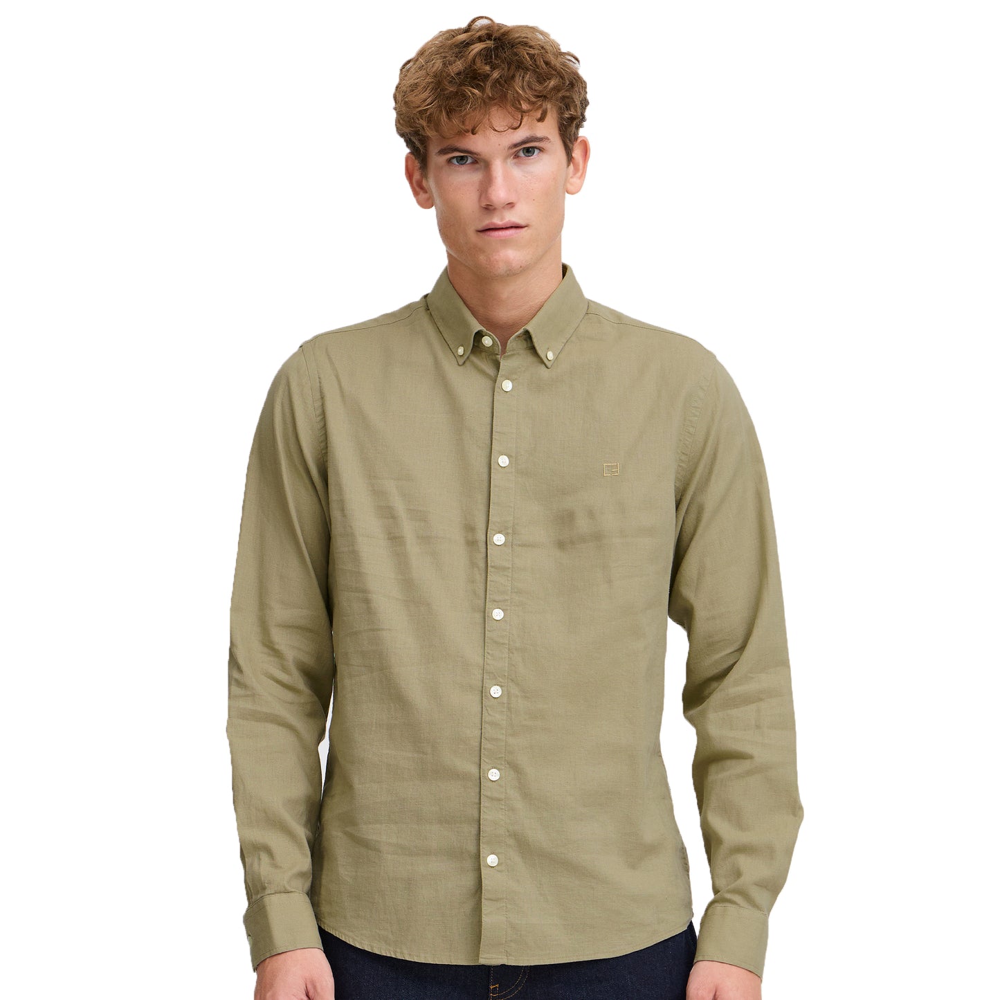 Linen Mix Shirt 20504577 CFAnton CASUAL FRIDAY