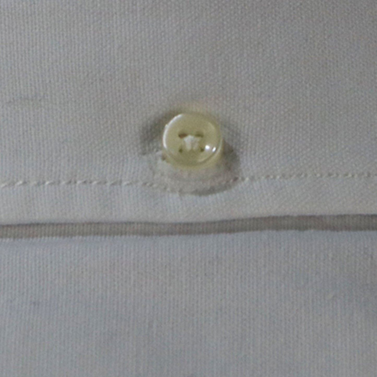 Shirt Men White Cotton Semi-Slim Fit 32-200075 John Solid