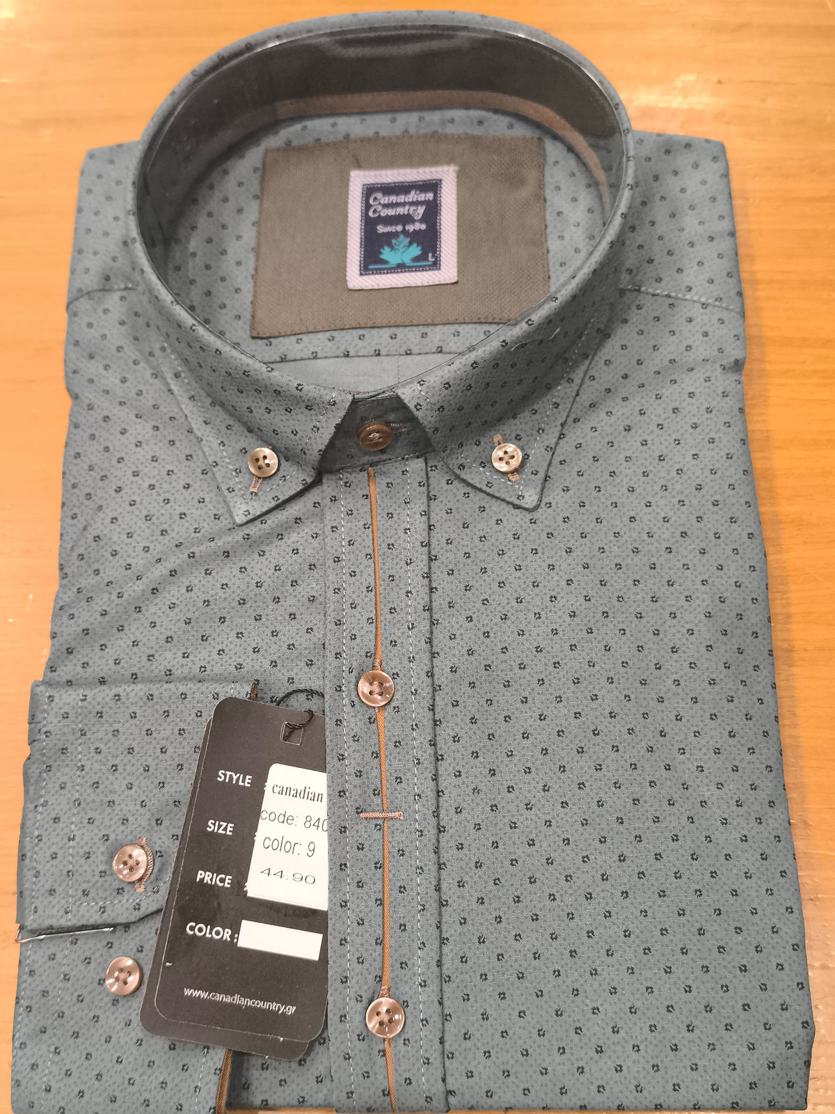 Men's Shirt 840/9 CANADIAN Olive Green