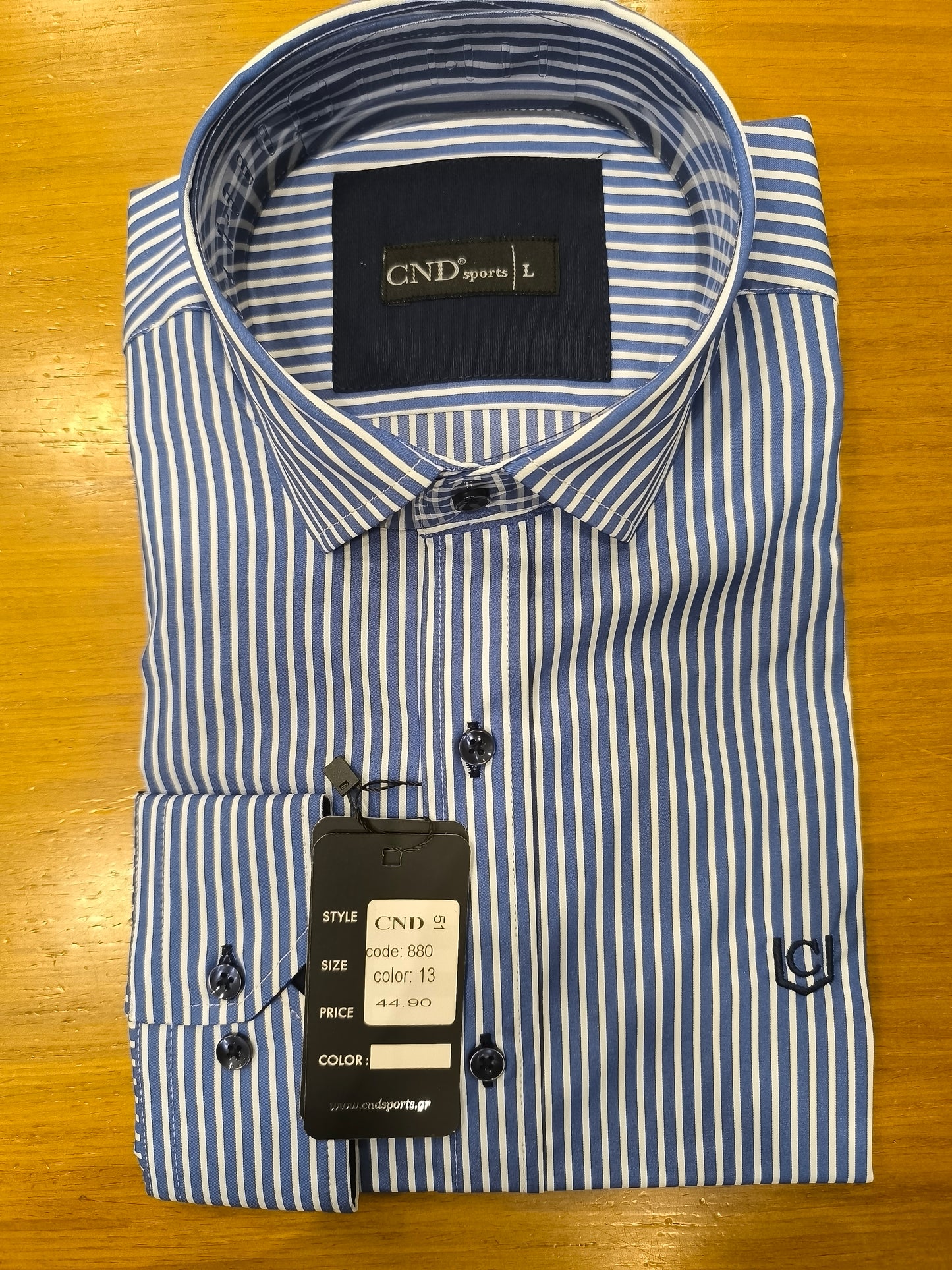 Men's Shirt 880/13 CND Blue Strippes