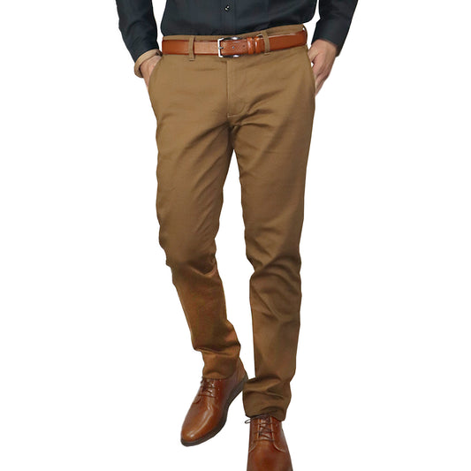 Chino Pants 0365 NEW COMPANY Tabac