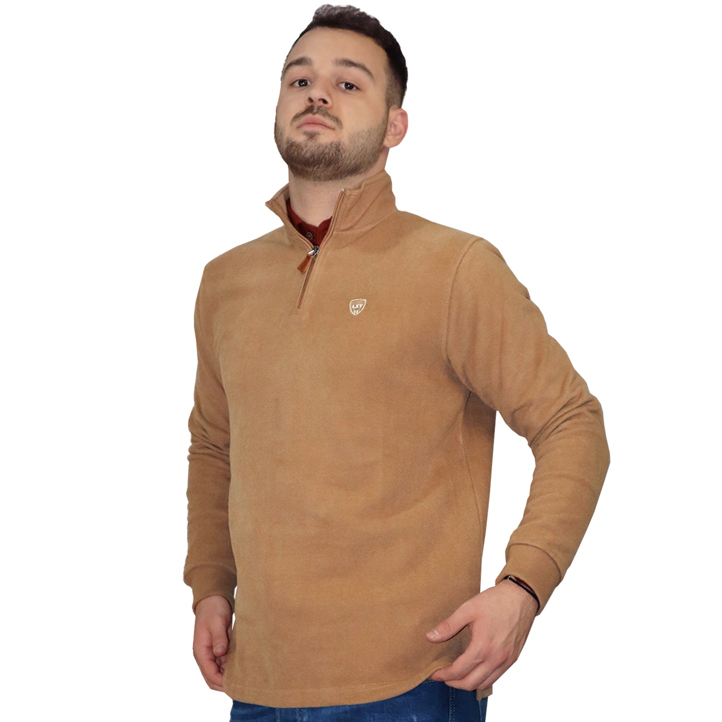 Μπλούζα Zipper Μπεζ 13.30 NAVIGARE BRICK