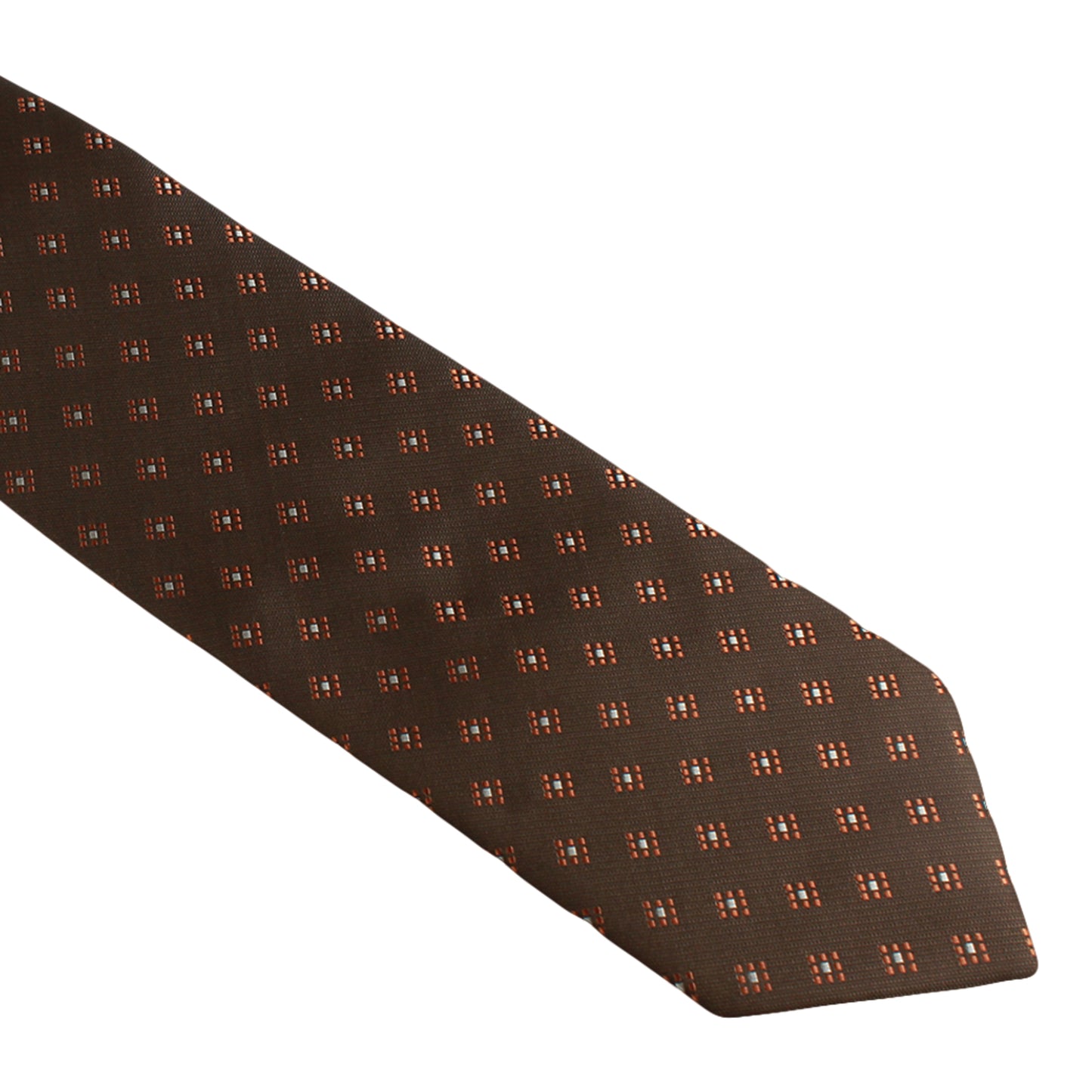 Brown Tie 100% Microfibre 0501001 BROWN SQ