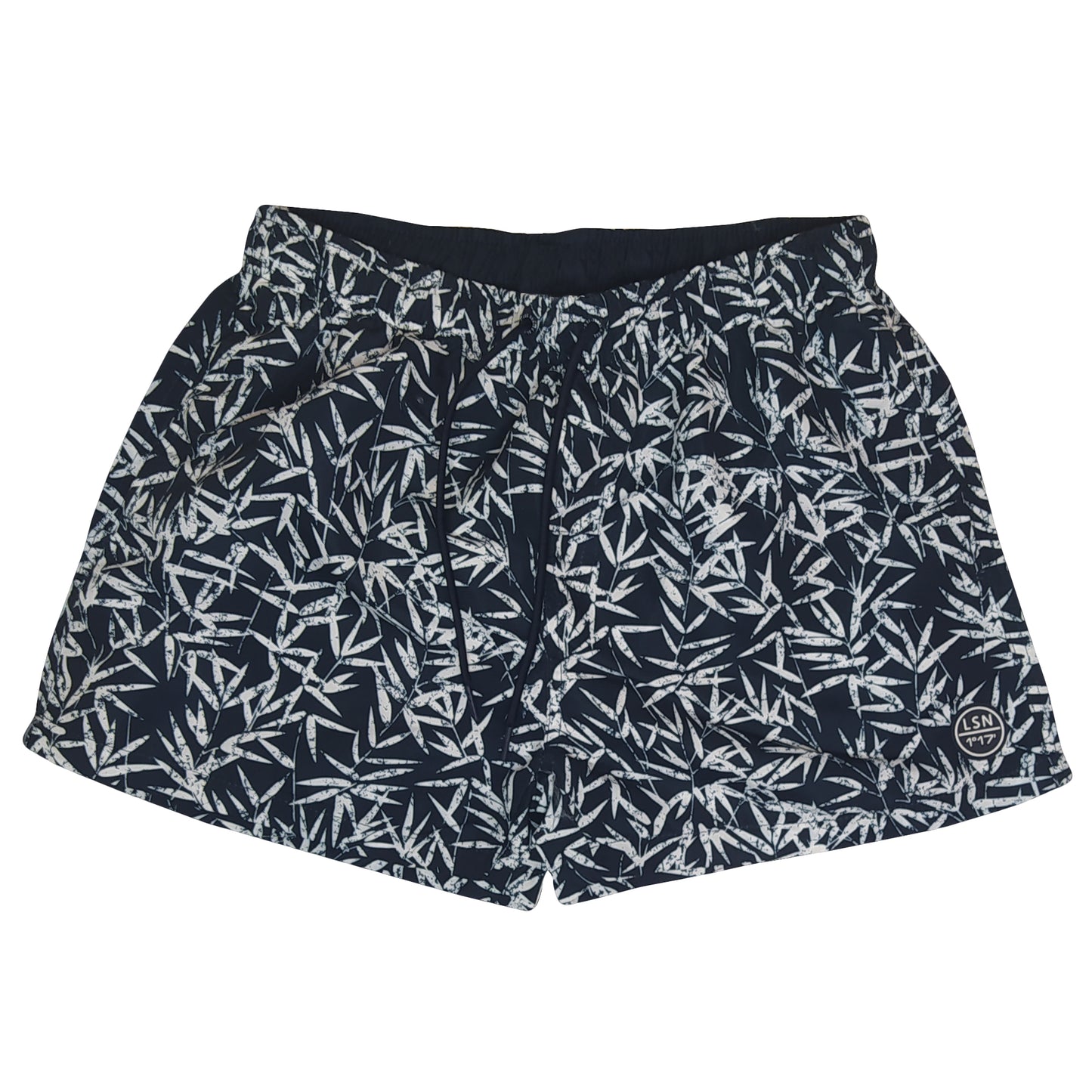 Dark Blue Printed Swimsuit 111-4040AL 032