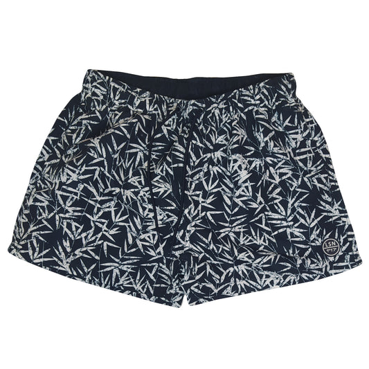 Dark Blue Printed Swimsuit 111-4040AL 032