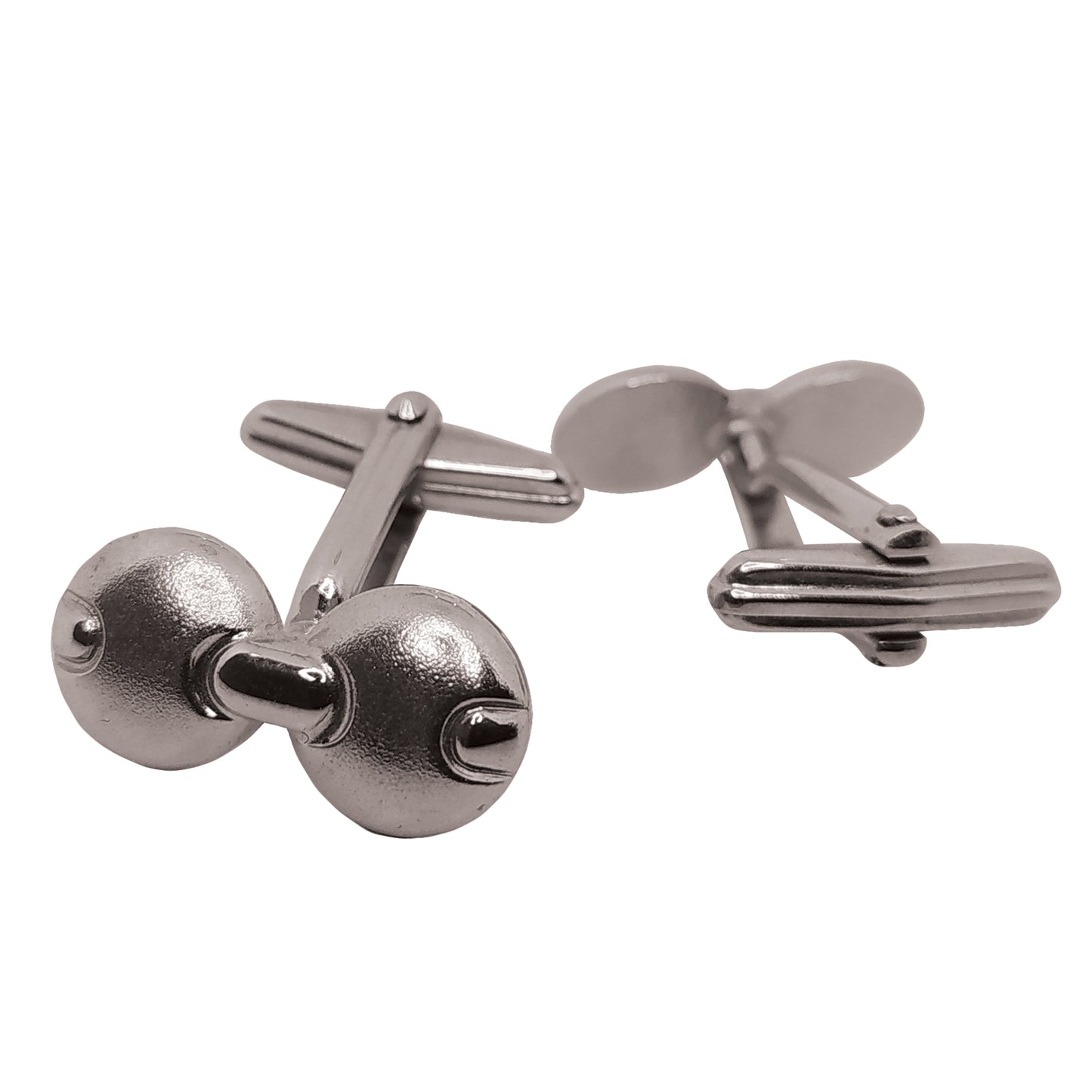 Silver Colored Cufflinks 0600017-2112