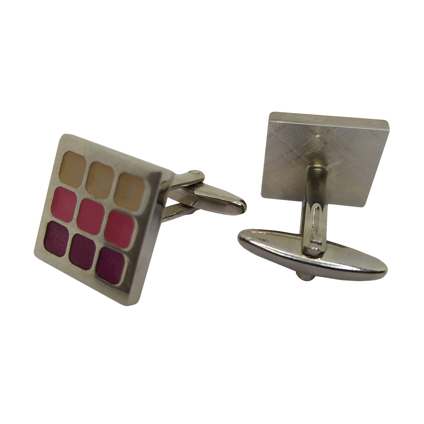 Silver Colored Cufflinks 0600017-1621