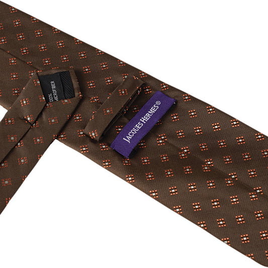 Brown Tie 100% Microfibre 0501001 BROWN SQ