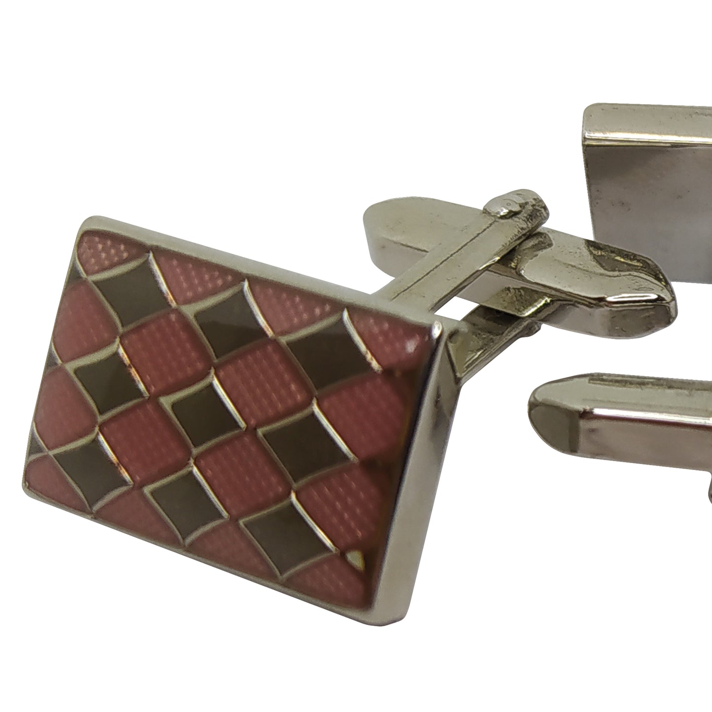 Silver Colored Cufflinks 0600017-1626