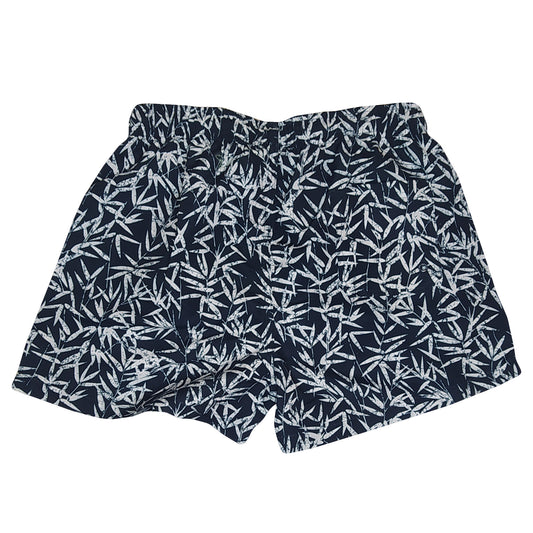 Dark Blue Printed Swimsuit 111-4040AL 032