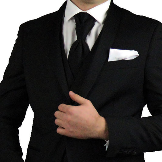 Wedding suit with vest BARI 001