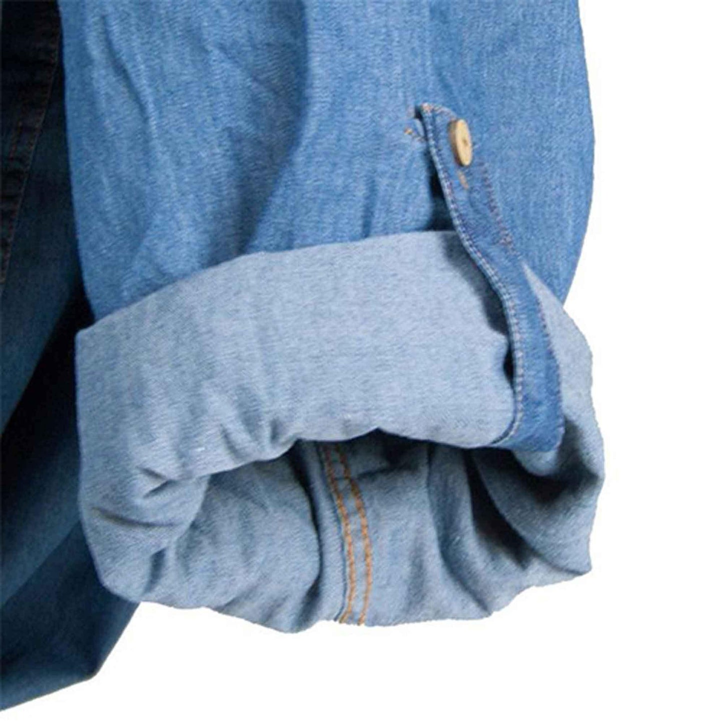 Ανδρικό Κλασικό Denim Πουκάμισο - JACQUES HERMES