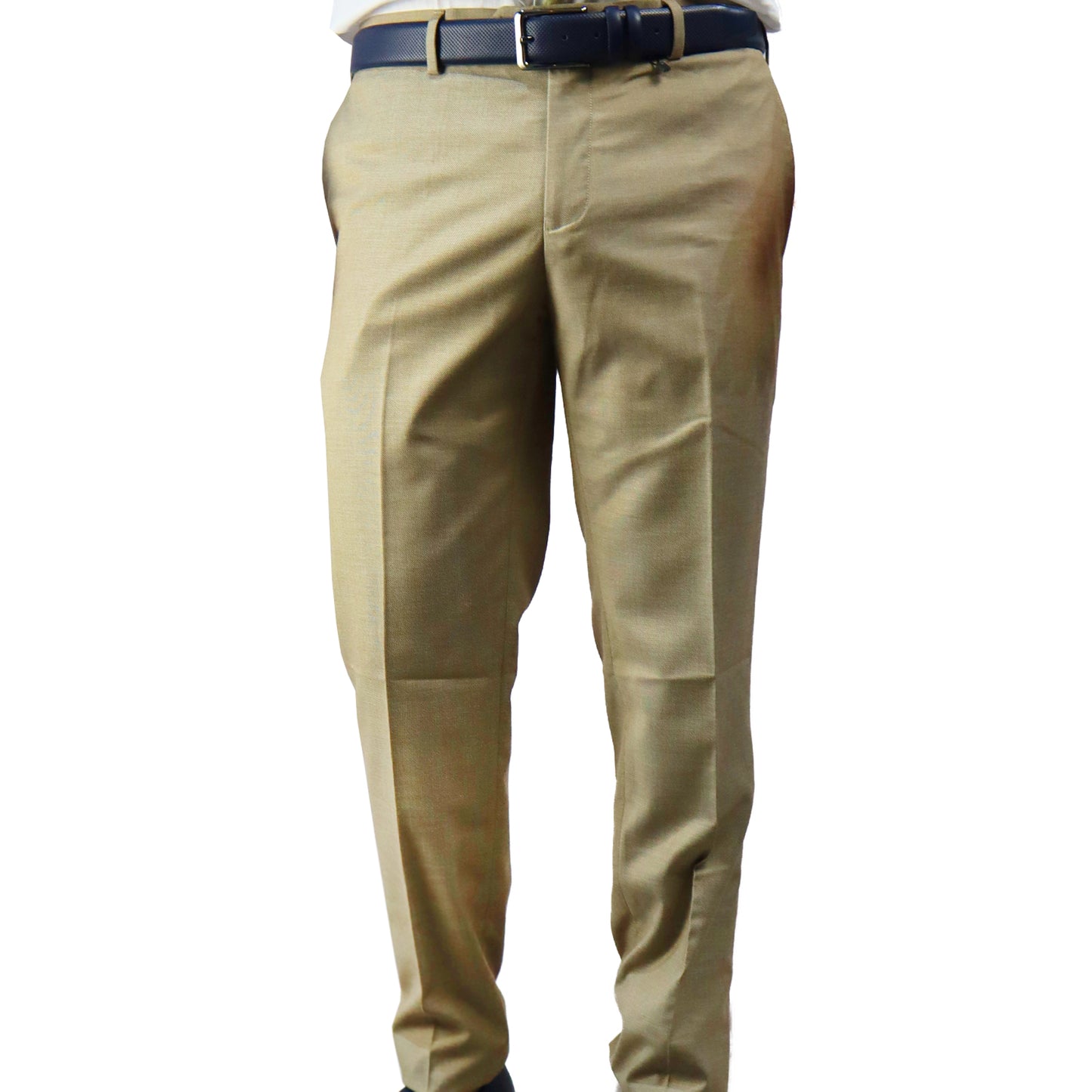 Men's Suit Beige (Pol/Visc/Span) Semi-Slim Fit 402623