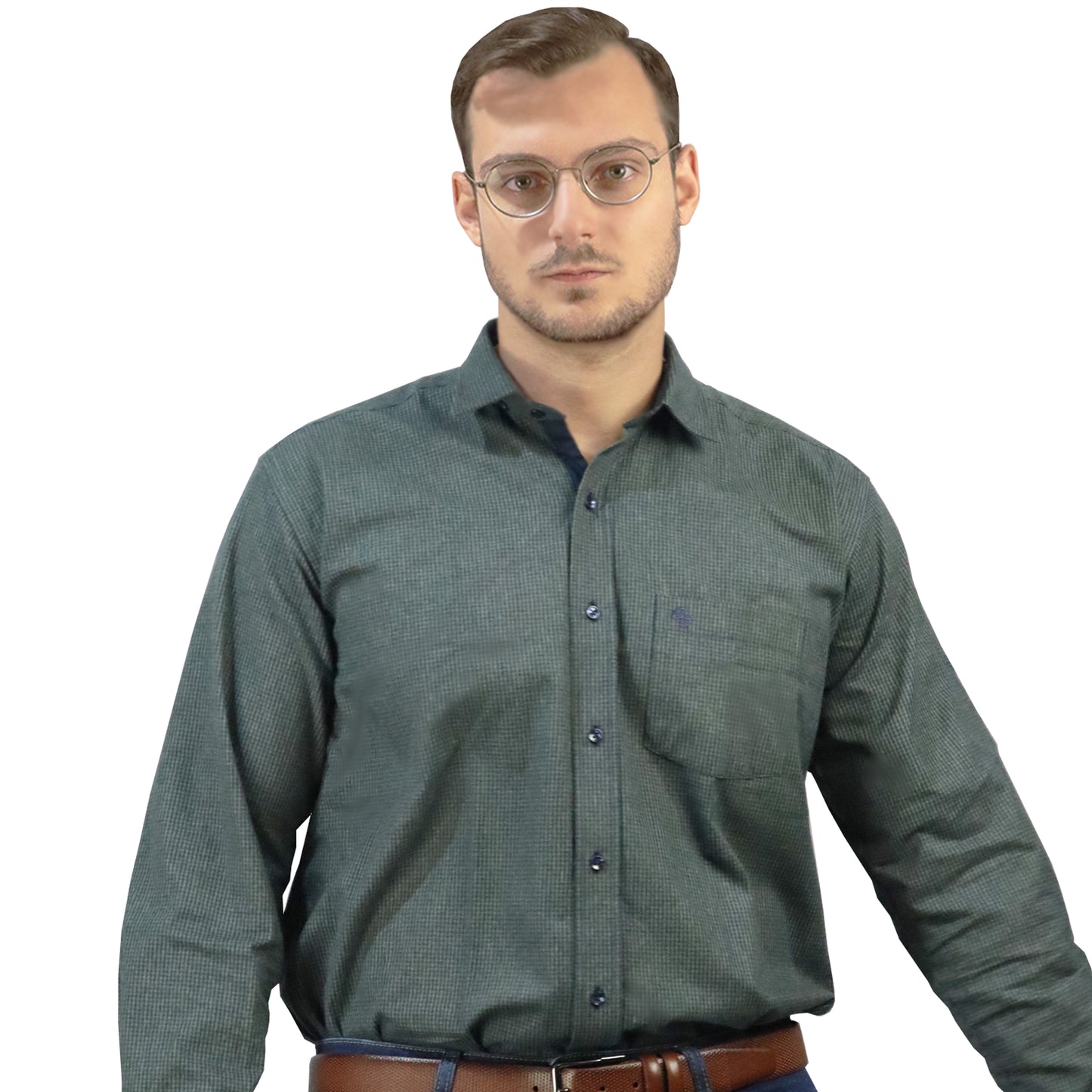 Πουκάμισο Γκρι 4050 05