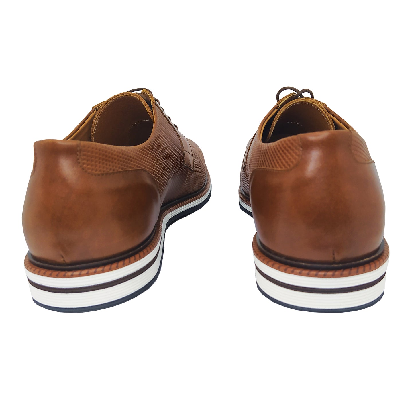 Handmade Lace Ups 811 TABAC Leather Shoes
