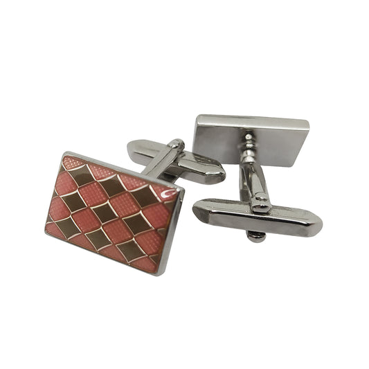Silver Colored Cufflinks 0600017-1626