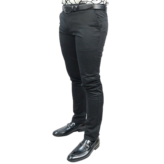 Black Chino Pants CHARLIE BLACK