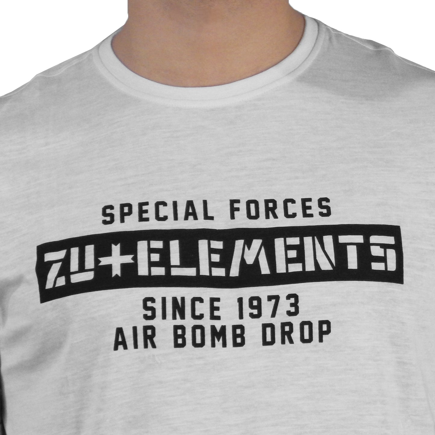 Cotton T-Shirt White ZU0332 TAGLIA