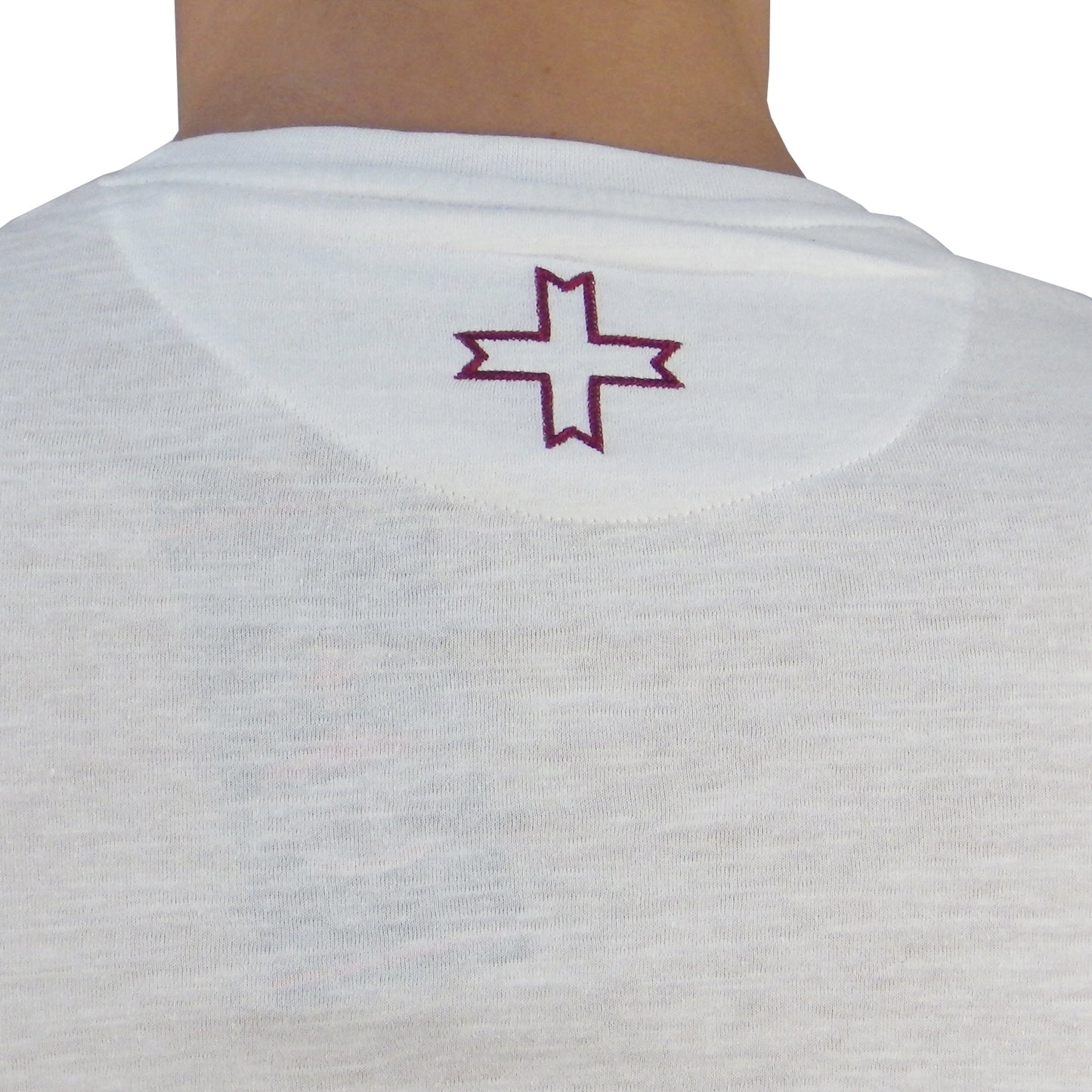 Cotton T-Shirt White ZU0332 TAGLIA