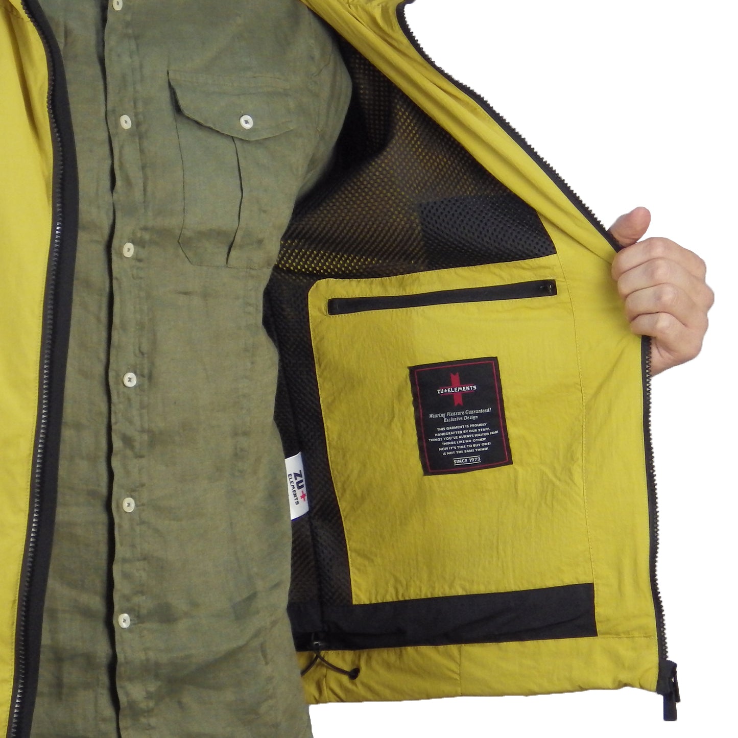 Jacket Yellow ZU0368