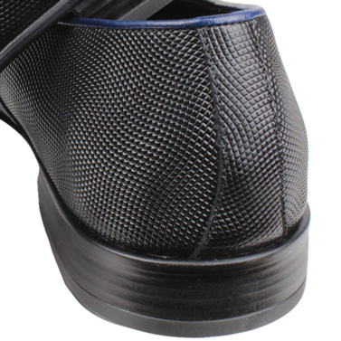 Χειροποίητα Παπούτσια Δερμάτινα Μαύρα - JACQUES HERMES