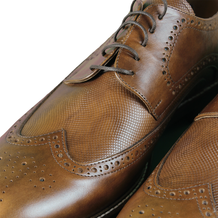 Χειροποίητα Δερμάτινα Παπούτσια Καφέ - JACQUES HERMES