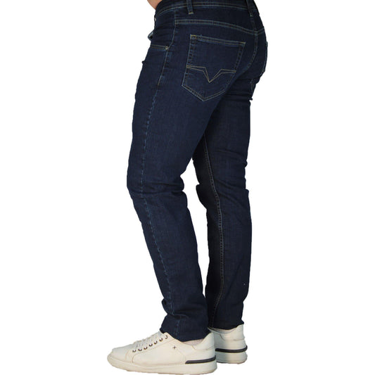 Κλασικό Τζιν Regular Fit Mεσαίο Kαβάλο - JACQUES HERMES