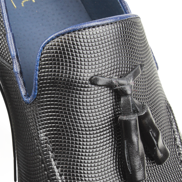 Χειροποίητα Παπούτσια Δερμάτινα Μαύρα - JACQUES HERMES