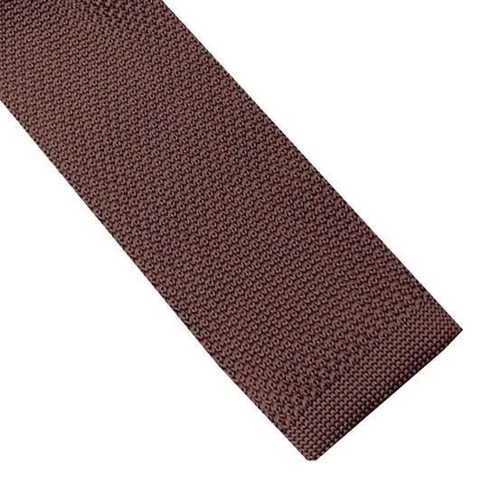 Tie 100% MicroFibre Brown 0501043 Brown