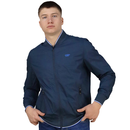 Men's Bomber Jacket Blue (Cotton) Regular Fit 04.33 SHARK 24