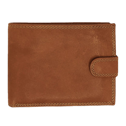 Coffee Leather Wallet VT 819 TANL