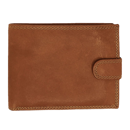 Coffee Leather Wallet VT 819 TANL