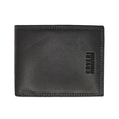 Leather Wallet Black 832-292E