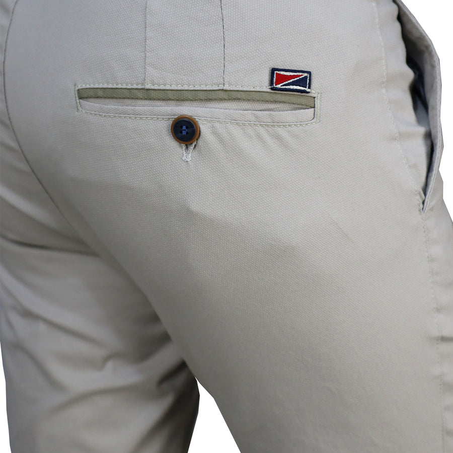 Men's Chino Pants Beige 0265 NEW COMPANY STONE