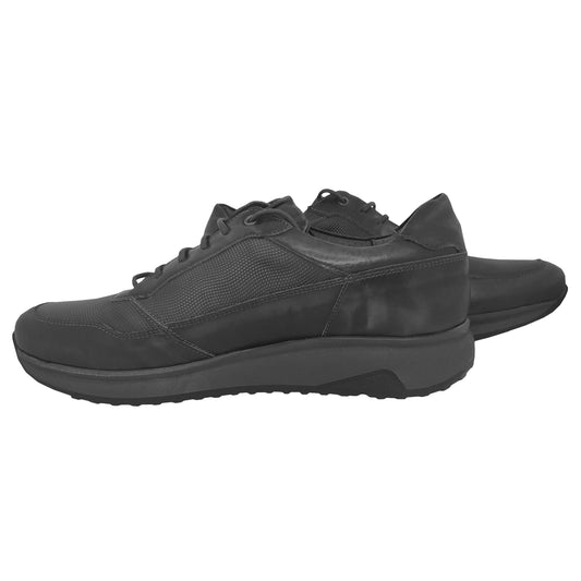 Χειροποίητα Δερμάτινα Παπούτσια - Sneakers Μαύρα [614 BLACK]