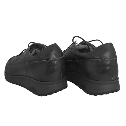 Χειροποίητα Δερμάτινα Παπούτσια - Sneakers Μαύρα [614 BLACK]