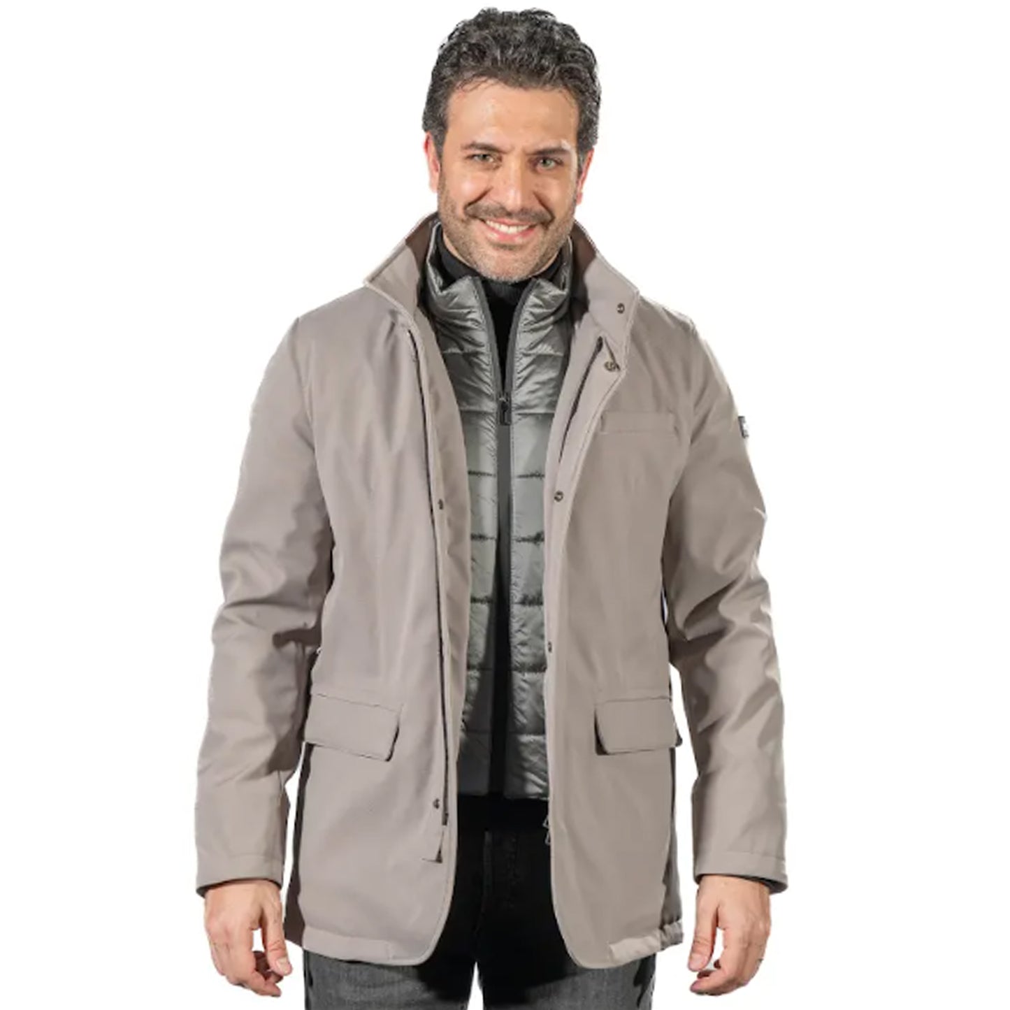 Μπουφάν Μπεζ [25W.DA.021.98 GIACOMO GIACCONE ADIMARI SABBIA]